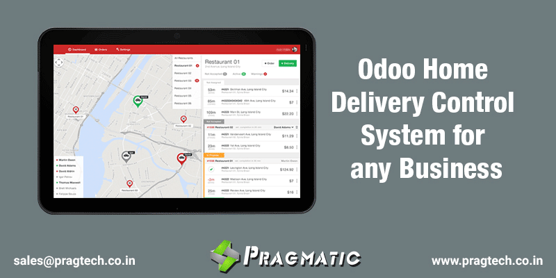 Odoo Home Delivery Control System For Any Business